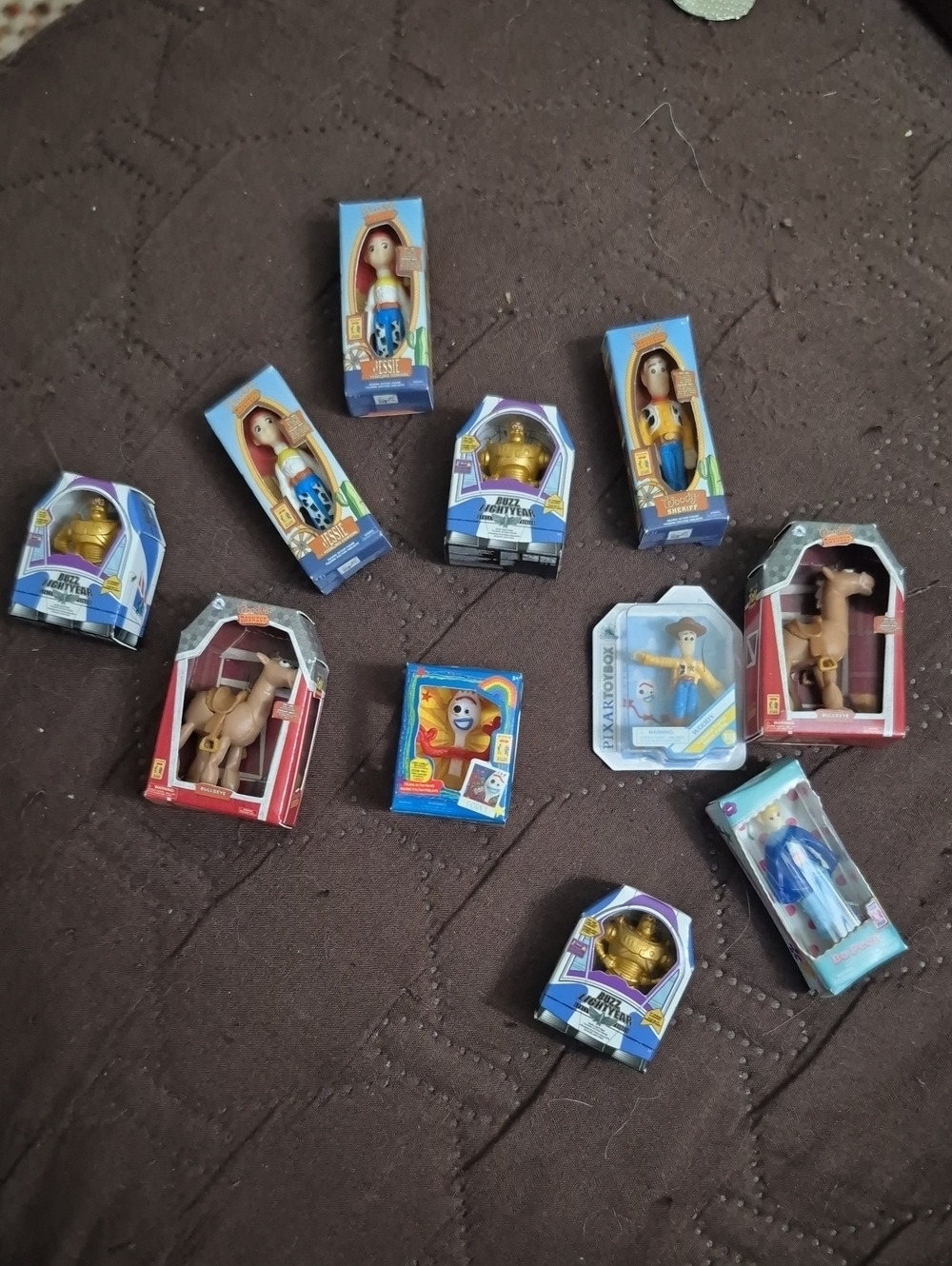 Disney Pixar Zuru Mini Brand Toy Story Woody Jessie Forky Buzz Bo Peep Bullseye